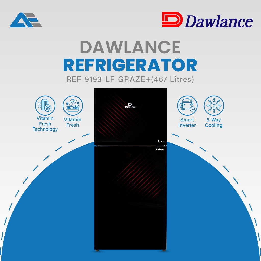 dawlance-refrigerator-ref-9193-lf-graze467-litres