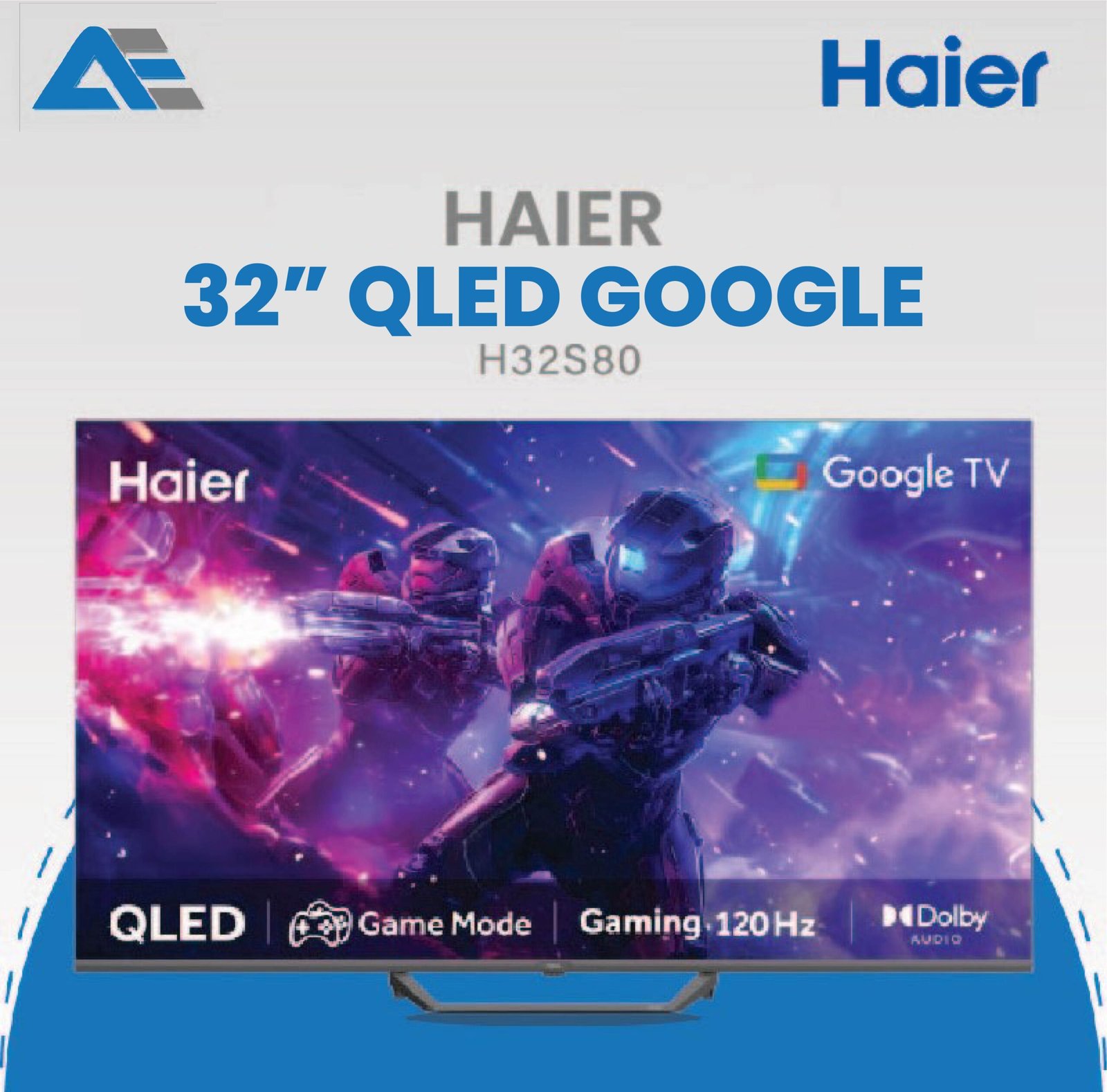 HAIER 32"- QLED GOOGLE H32S80