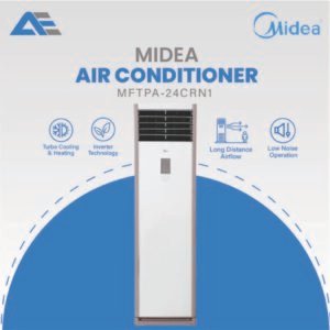 Midea Air Conditioner MFTPA-24CRN1 GA - Non Inverter Floor Standing