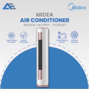 Midea Air Conditioner MFYA-400-24ARFN Round Inverter Floor Standing