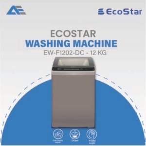 Ecostar Washing Machine EW-F1202-DC - 12 KG