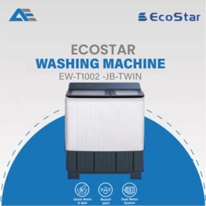 Ecostar Washing Machine EW-T1002 -JB-TWIN
